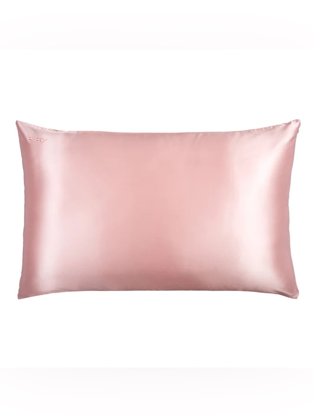 Blissy 100% Mulberry Silk Standard Pillowcase in Pink